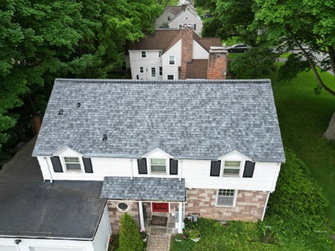 Veterans Choice Exteriors crew on a job site